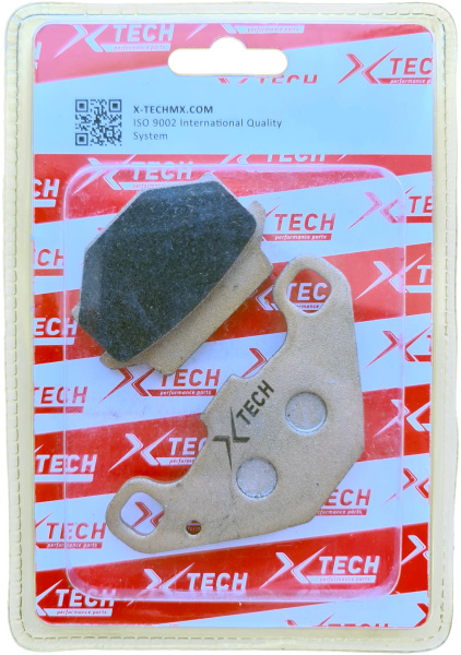 Колодки тормозные дисковые #10 X-TECH (semi-metallic) полуметаллические
