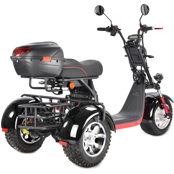 Трицикл WHITE SIBERIA PRO TRIKE 3000W  на колесах ALLROAD