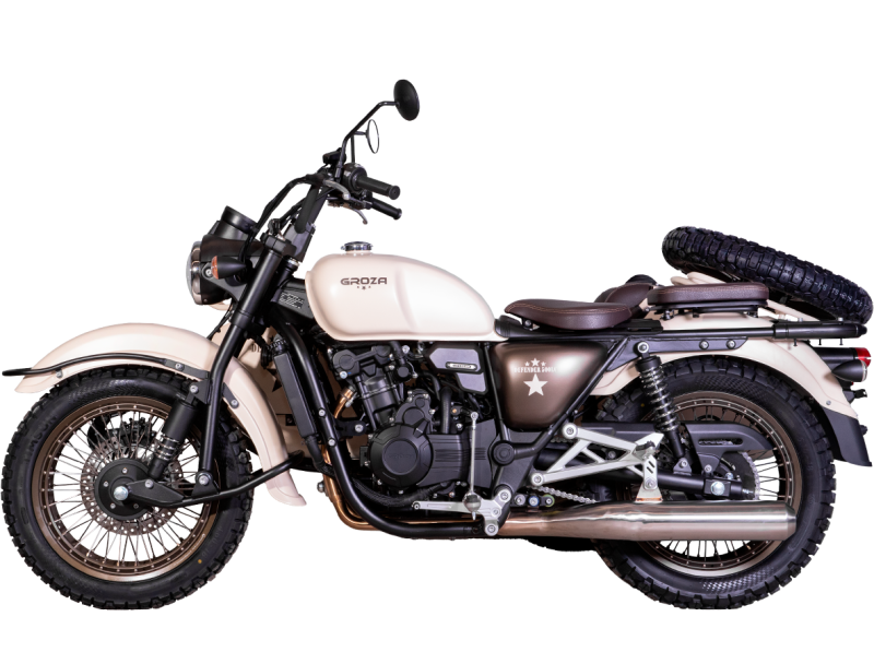 Мотоцикл с коляской GROZA DEFENDER 500 LC (4T EFI- Жидкостное Охл.) (2024 г.) ПТС