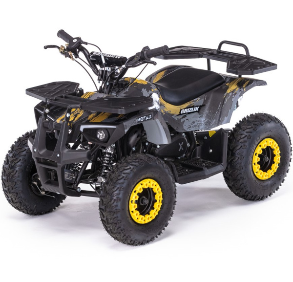  Детский бензиновый квадроцикл MOTAX GRIZLIK MINI ES (эл.стартер, род.пульт)                        