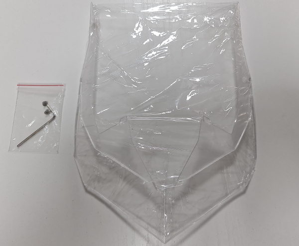 Накладка козырька для шлема Just 1 J39 Reactor прозрачная