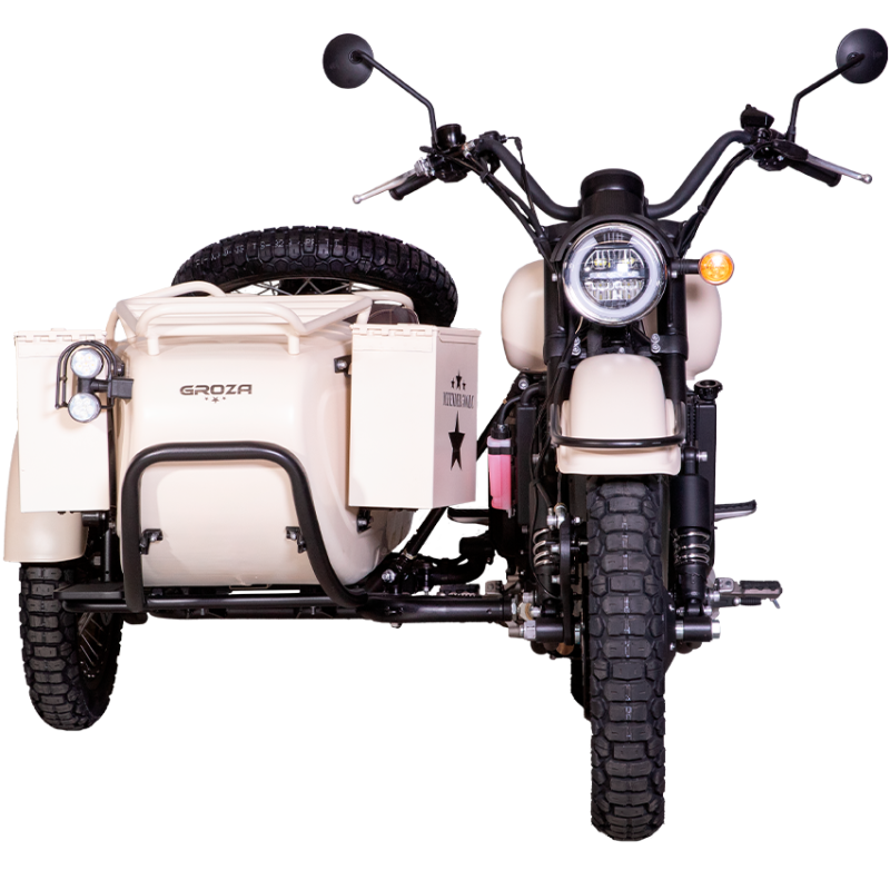 Мотоцикл с коляской GROZA DEFENDER 500 LC (4T EFI- Жидкостное Охл.) (2024 г.) ПТС