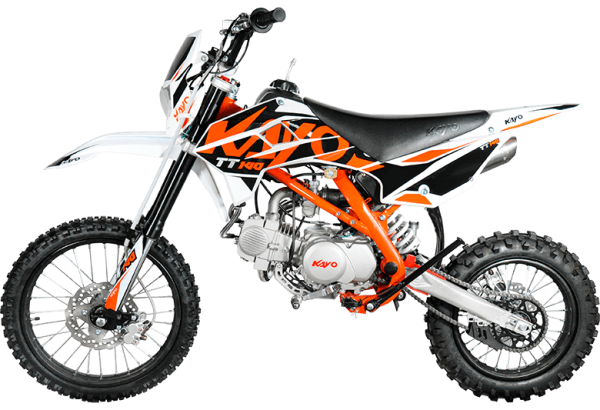 Питбайк KAYO BASIC TT140 17/14 KRZ (механ. сцепл., кикстартер 2022 г.)