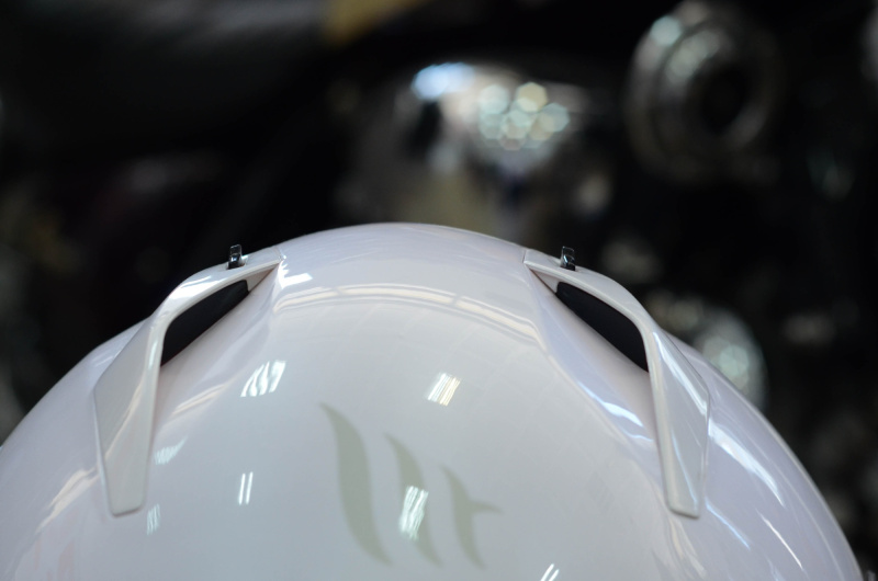 Мотошлем интеграл MT STINGER solid gloss pearl white