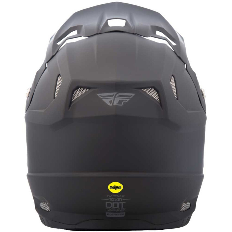 Шлем (кроссовый) FLY RACING TOXIN MIPS SOLID черный матовый (2020)