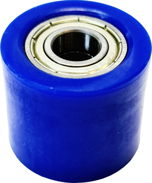 Ролик приводной цепи #1 синий d (наруж.) 32мм; ширина 28мм