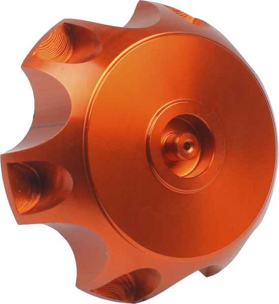 Крышка топливного бака алюминиевая d-48,5 мм красная 020222-354-8127