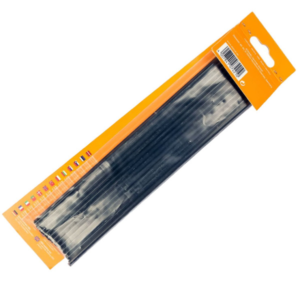 Прутки припоя для сварки пластика Steinel ABS (350°) 110031325 чёрный, упаковка 100 гр.