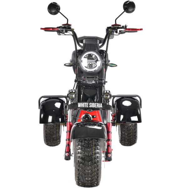 Трицикл WHITE SIBERIA PRO TRIKE 3000W  на колесах ALLROAD