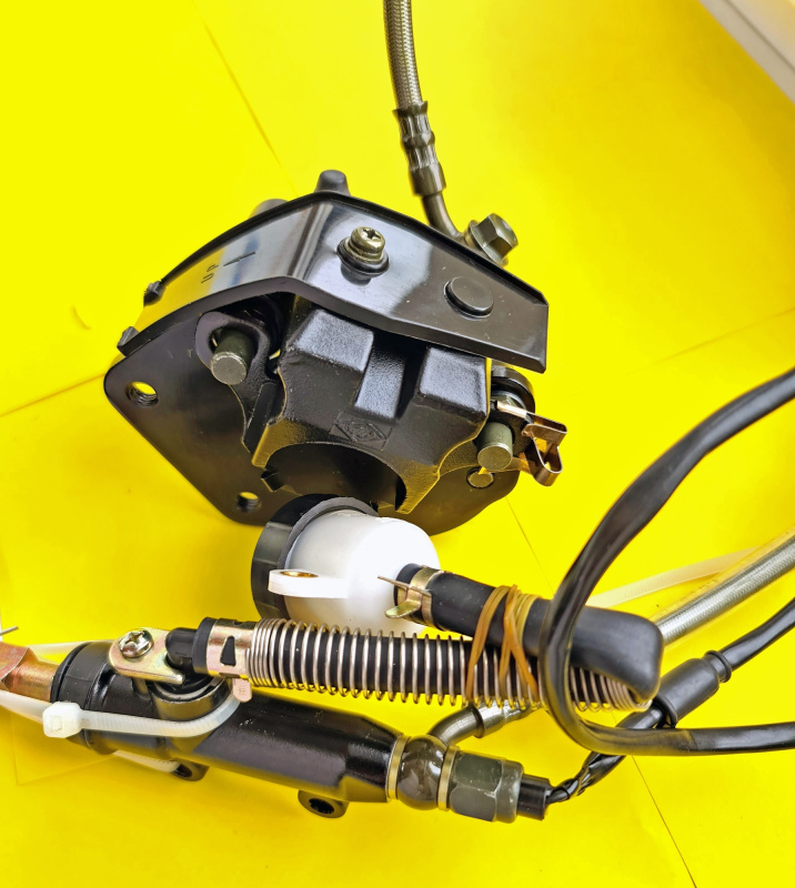 Тормоз дисковый задний в сборе (ножной) Irbis GR 250