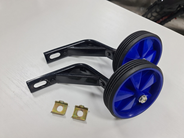 Колёса для детского велосипеда боковые D=110 мм. комплект 2 шт. (уценка)