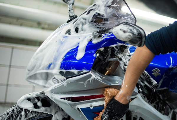 Мойка мотоцикла