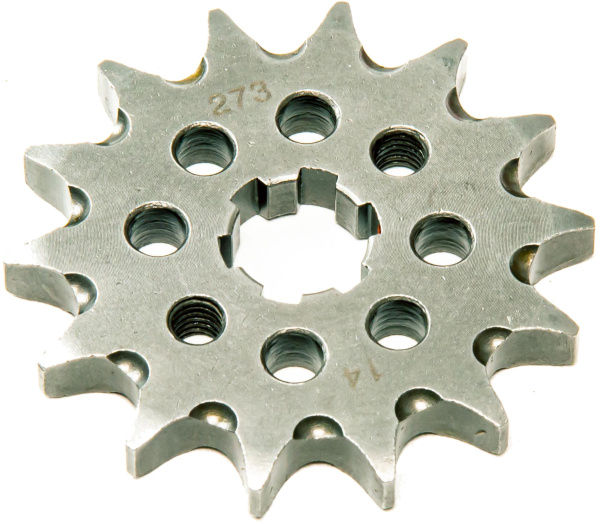 Звезда ведущая (428H-14) 17мм X-TECH сталь 20 CrMnTi, с самоочисткой