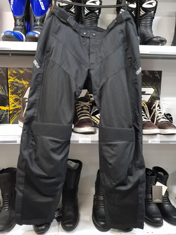 Мотоштаны IXS цвет чёрный, б.у. р. XL