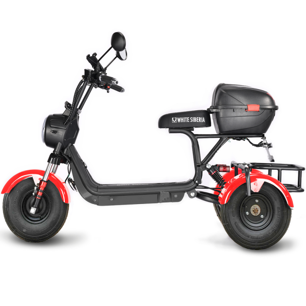 Трицикл WHITE SIBERIA TRIKE MINI 1500 W