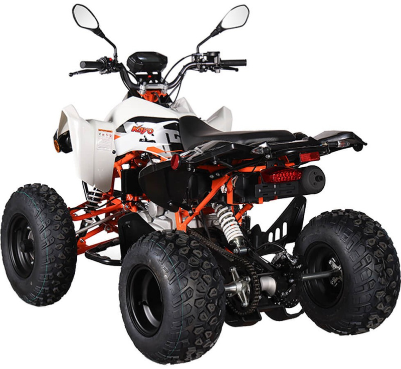 Квадрицикл KAYO A200 (белый пластик 2024 г.) (ПТС)