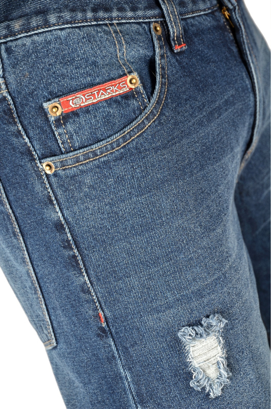 Мотоджинсы STARKS ARMADILLO-Т, синий