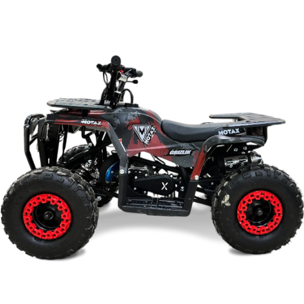 Детский бензиновый квадроцикл GRIZLIK MIDI PS BW (мех.стартер)  