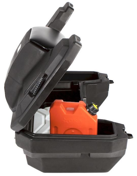 Кофр задний GKA 8020 / R 302 Вес: 10,35 кг ДхШхВ: 390х969х543 мм Объём: 80 л