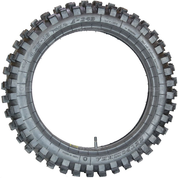 Мотошина Петрошина Л-249 110/100-18 64P TT  (4.25-18) с камерой
