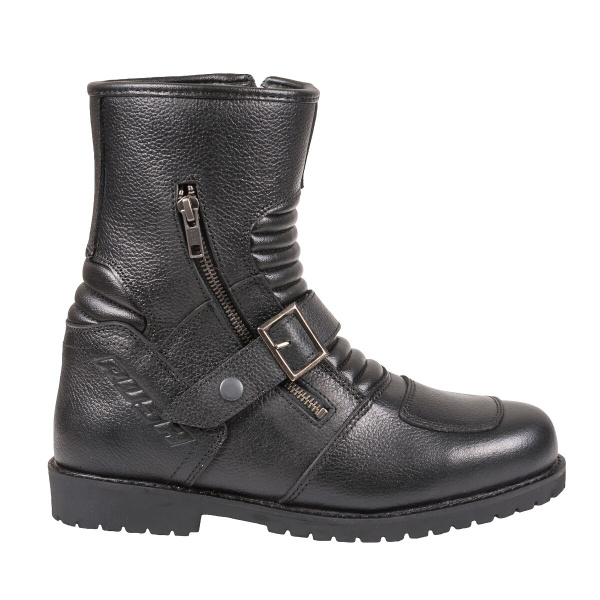 Защита для ног: Мотоботы RUSH UNCLE BOB, цвет Черный