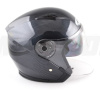Шлем открытый Ataki OF 512 Carbon черный/серый глянцевый