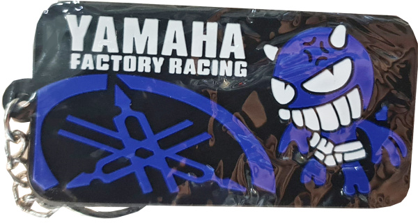 Брелок для ключей Yamaha (черный/синий)