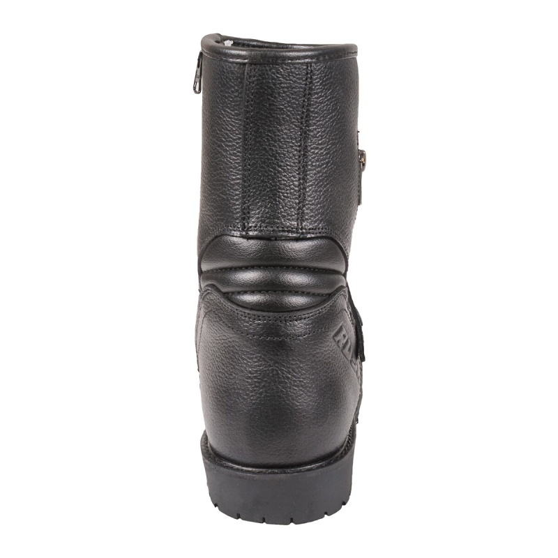 Защита для ног: Мотоботы RUSH UNCLE BOB, цвет Черный