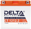 Аккумулятор Delta CT1212.2 размеры (мм): 151*71*146, YT14B-BS, 12 Ah