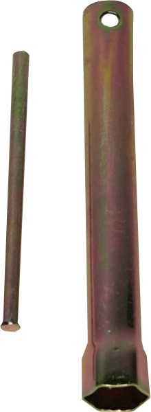 Ключ свечной 21мм L180 мм