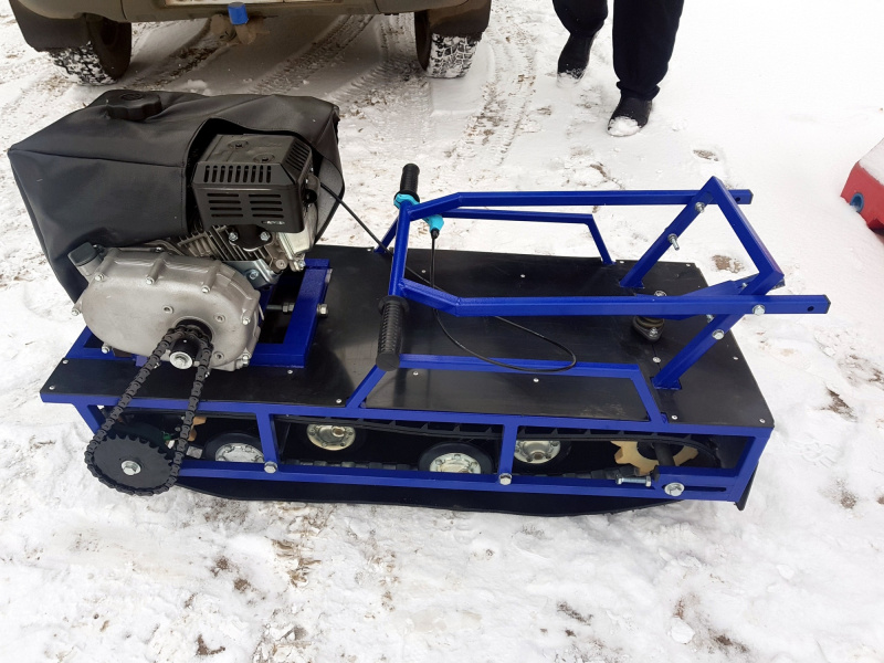 Мотобуксировщик Альбатрос-L8 (без фары)