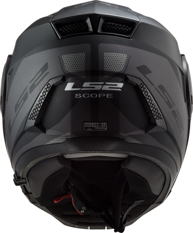 Шлем LS2 FF902 SCOPE AXIS Black Titanum 