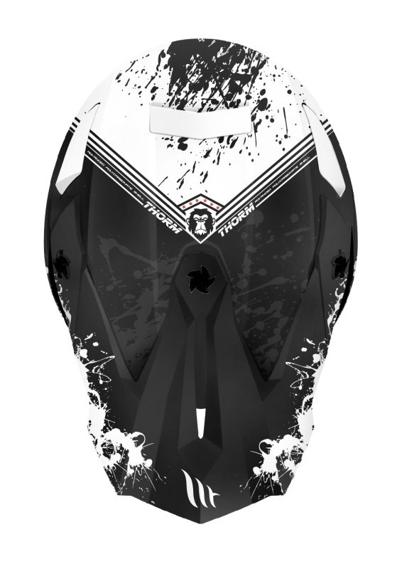 Шлем MT FALCON thorm MX802 Matt Black