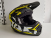 Шлем (кроссовый) Ataki JK801 Rampage серый/желтый матовый