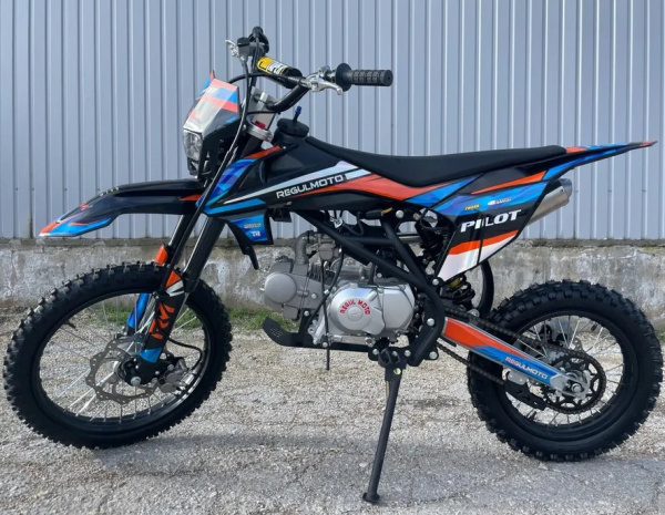 Питбайк Regulmoto Pilot EM 17/14, 125/49 cc