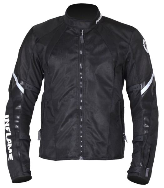Мотокуртка мужская INFLAME INFERNO DARK текстиль+сетка, цвет черный