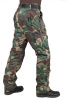 Мотоштаны мужские INFLAME SPIKE GREEN Ed., цвет зеленый-камуфляж