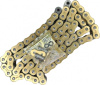 Цепь DC 530 MZX-G PL-OPEN GOLD Япония (к-т с замком) L=80 звеньев