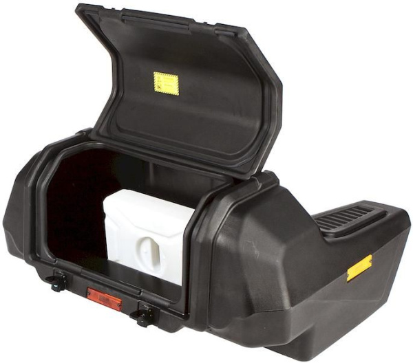 Кофр задний GKA 4438 / C 401 Вес: 9,95 кг ДхШхВ: 700х933х433 мм Объём:75 л