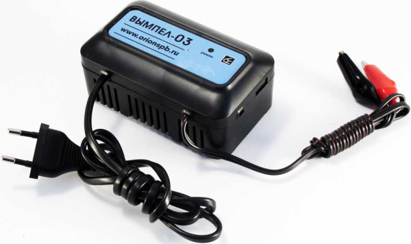 Зарядное устройство Вымпел-03 (автомат, 1.2А, 6В, для гелевых и кислотных АКБ)