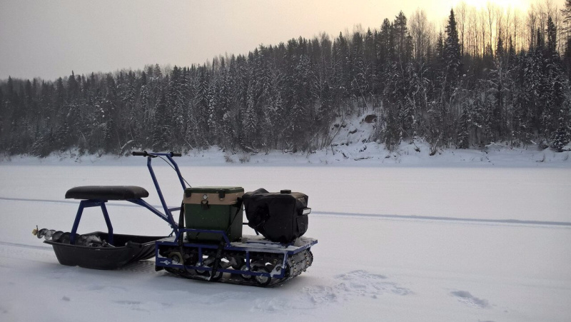 Мотобуксировщик Альбатрос-L10 (без фары)