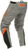 Брюки для мотокросса FLY RACING F-16 серые/черные/оранжевые (2020) 