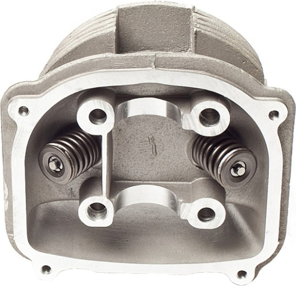 Головка цилиндра 4T 152QMI 125cc d-52,4 в сборе с клапанами  SCOOTER-M