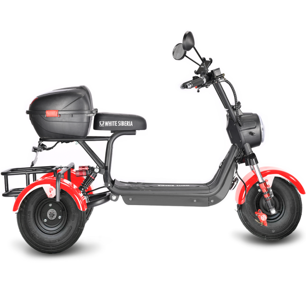 Трицикл WHITE SIBERIA TRIKE MINI 1500 W