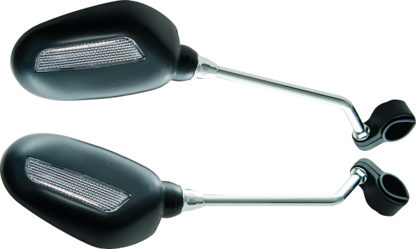 Зеркало JY-102 со светоотражателем (капля)