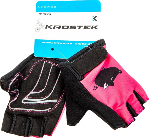 Перчатки вело RGL03031 (детские) красные