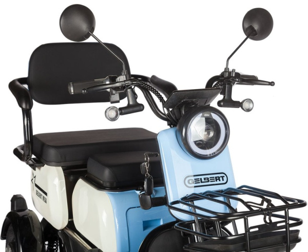 Электротрицикл Rutrike Gelbert Vega 48V/60V 600Вт
