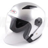 Шлем открытый Ataki OF 512 Solid серебристый глянцевый