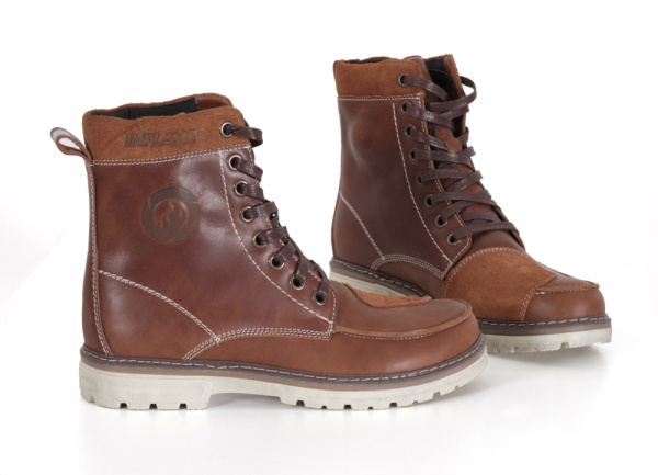 Защита для ног: Городские ботинки INFLAME CAFE RACER, коричневый