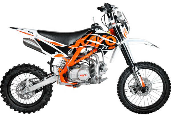 Питбайк KAYO BASIC K125EA 17/14 KRZ (п/автомат, эл. стартер 2024 г.)